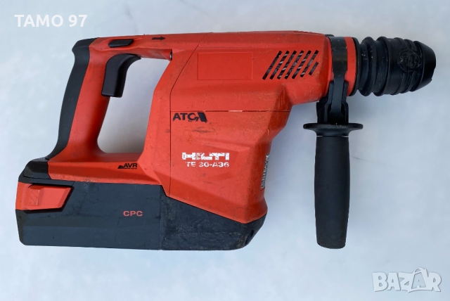 Безчетков перфоратор Hilti TE 30-A36 ATC/AVR 2x36V 5.2Ah, снимка 3 - Други инструменти - 36094111