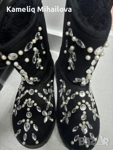 Зимни боти-апрески, снимка 4 - Дамски боти - 53075989