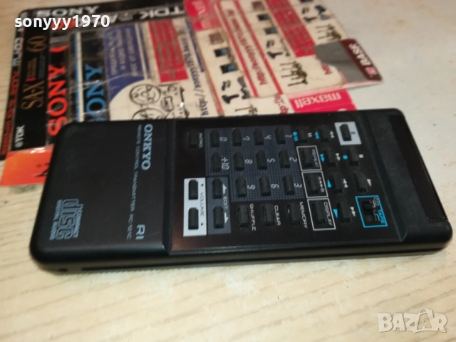 ONKYO R1 RC-121C CD/TAPE REMOTE CONTROL-ВНОС SWISS 2110251536, снимка 14 - Декове - 52132100