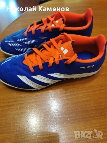 Детски стоножки Adidas Predator 36 2/3, снимка 6 - Детски маратонки - 50492334