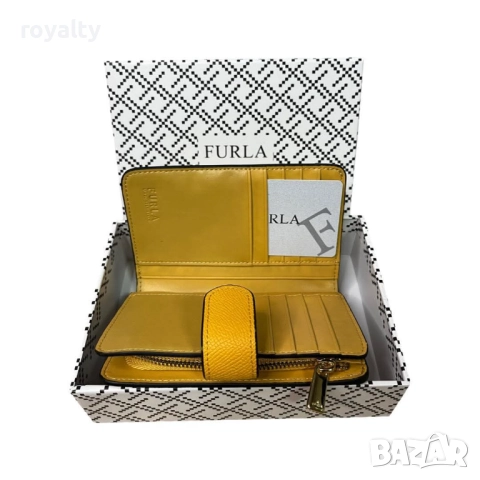 Дамски Портмонета F^rla  Естествена Кожа, снимка 4 - Портфейли, портмонета - 52854689