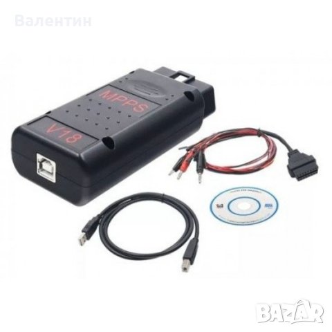 MPPS K + CAN V18 ПЪЛЕН КОМПЛЕКТ OBD + TRICORE + MULTIBOOT, снимка 1