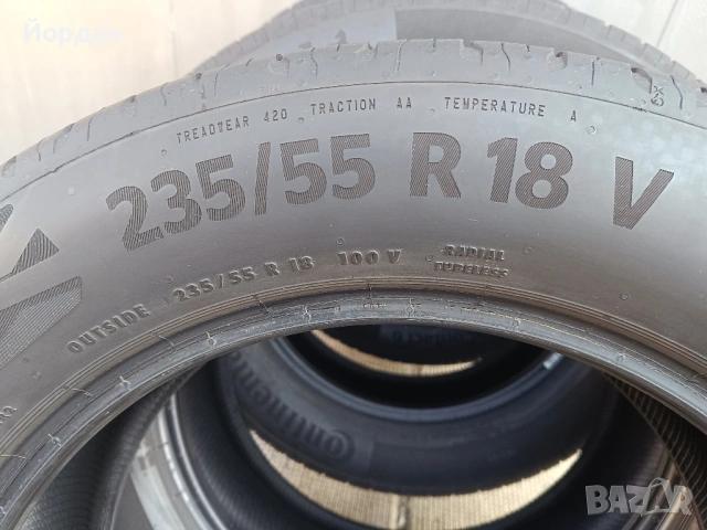 4 броя летни гуми 18 ' цола 235 55 R18 CONTINENTAL DOT2023, снимка 8 - Гуми и джанти - 53757973