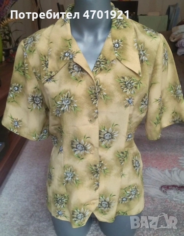 Дамска риза на цветя