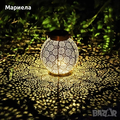 Соларен фенер MARRAKESH за външно осветление, водоустойчив, снимка 6 - Други - 53825987