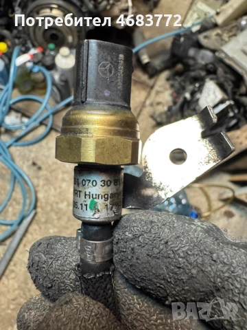 Датчик или сензор за налягането на горивото на двигател на Mercedes 2.2Cdi само за 30лв. А6510703081, снимка 7 - Части - 52804962