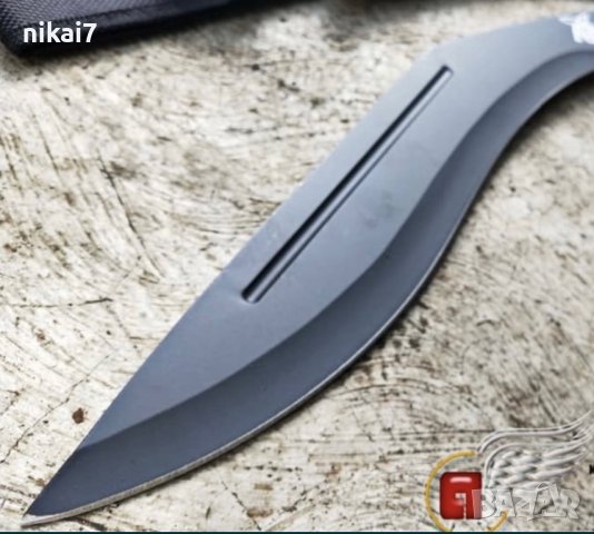 Мачете кукри Cold Stel ловен нож тактически военен за оцеляване 44,5см , снимка 12 - Ножове - 28059423