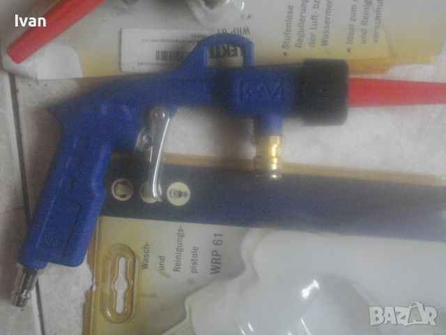 12 bar-METABO Germany Elektra Bekum-Нов Немски Професионален Пистолет За Пясъкоструене За Компресор, снимка 2 - Компресори - 44670626