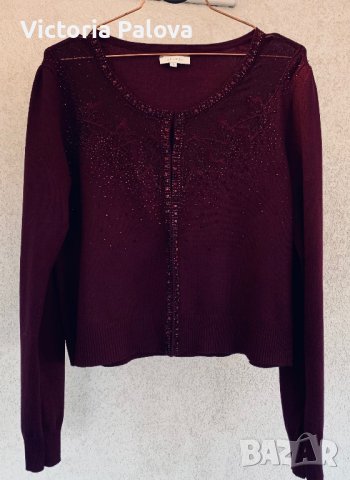 Разкошна жилетка BEL&BO Белгия цвят маджента, снимка 5 - Жилетки - 40074881