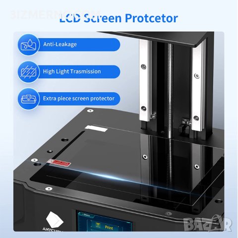 Фотополимерен 3D Принтер ANYCUBIC Photon Mono X 6Ks  9.1" Monochrome LCD 200x196x122 mm, снимка 7 - Принтери, копири, скенери - 41527062