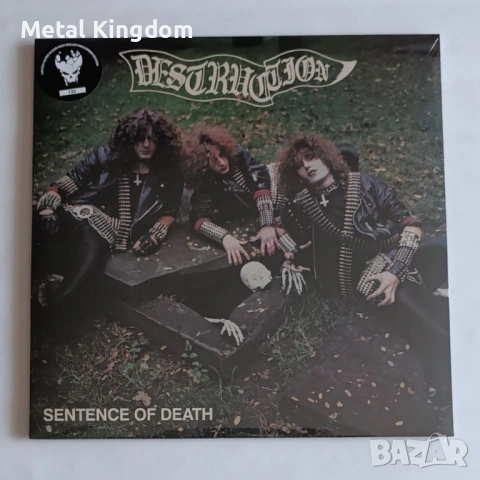 DESTRUCTION - Sentence Of Death - US Cover (12" EP - Ultra Clear Vinyl) NEW & SEALED Thrash Metal