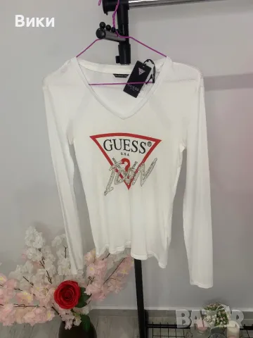 Оригинална блуза на Guess размер М, снимка 3 - Блузи с дълъг ръкав и пуловери - 49600605