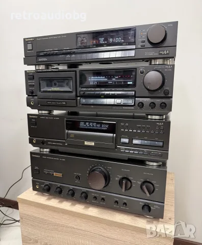 🔈ТОП колекционерски аудио сет TECHNICS - Class AA - усилвател, триглав дек, CD и тунер🔈, снимка 3 - Аудиосистеми - 55859446