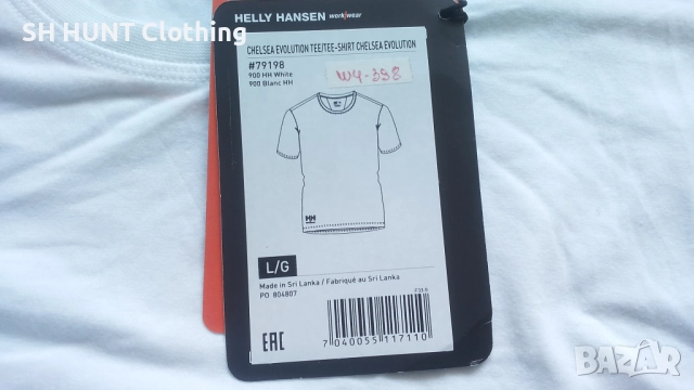 HELLY HANSEN Chelsea Evolution Work T-shirt размер L работна тениска W4-398, снимка 9 - Тениски - 52026177