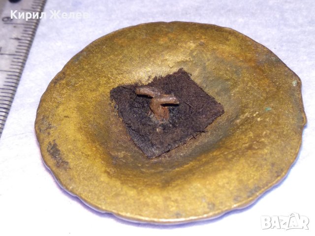 СТАРИНЕН ЕЛЕМЕНТ от УКРАСА на КОНСКА СБРУЯ ОГЛАВНИК - БРОНЗ и ЖЕЛЯЗО КОВАН РЯДЪК за КОЛЕКЦИЯ 38621, снимка 5 - Антикварни и старинни предмети - 41638505