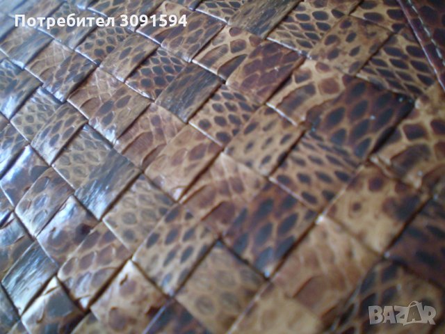 РЕТРО Кожена Дамска Чанта естествена кафява кожа, снимка 11 - Антикварни и старинни предмети - 33859406