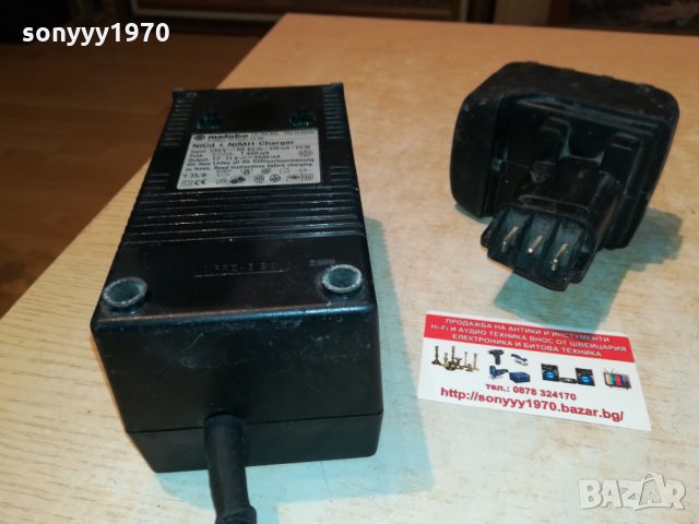 METABO CHARGER+BATTERY PACK 0910211933, снимка 8 - Винтоверти - 34407006