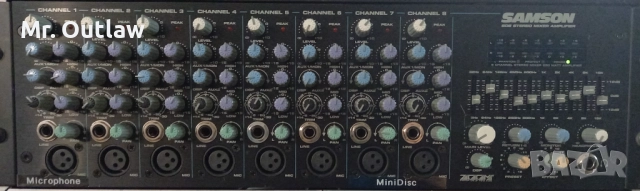 SAMSON SD8, снимка 2 - Ресийвъри, усилватели, смесителни пултове - 52923790