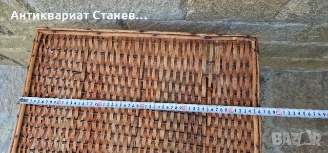 Винтидж масичка от ратан, снимка 13 - Маси - 50904177