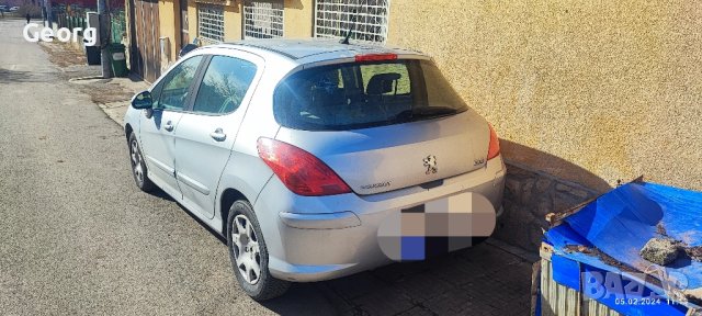 Peugeot 308 1.6 VTI, снимка 12 - Автомобили и джипове - 44230790