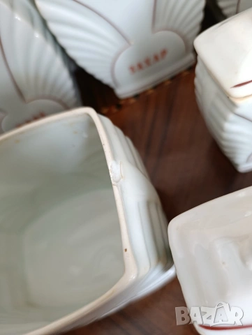 Порцеланови буркани за подправки , снимка 4 - Сервизи - 53676307