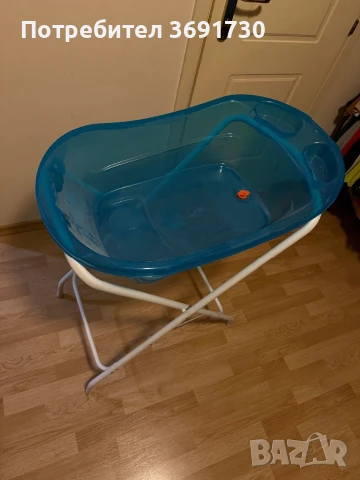 Вана с метална стойка, снимка 4 - За банята - 50452549