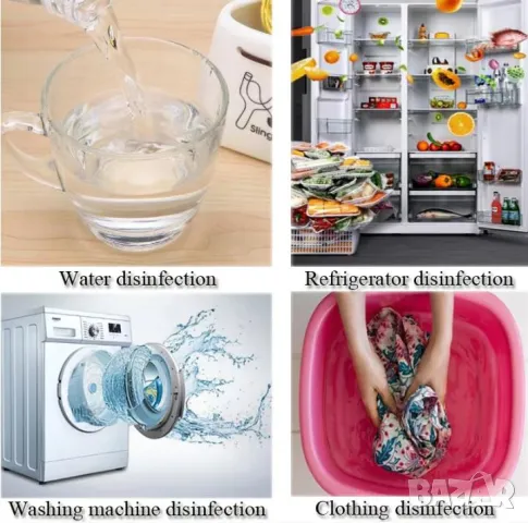 Портативен Генератор на Озон Генератор 1000mg/h 10W Озонатор Битов Генератор на Озон за Вода +Въздух, снимка 10 - Други - 48212293