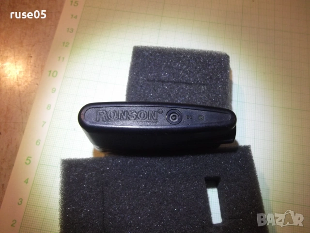 Запалка "RONSON" газова пиезокристална с мек пламък, снимка 5 - Колекции - 51860227