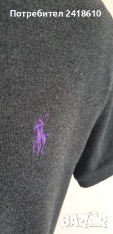 POLO Ralph Lauren Pique Cotton Custom Slim Fit Mens Size M ОРИГИНАЛ! Мъжка Тениска!, снимка 6 - Тениски - 49796177