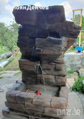 Градински водопад от щампован бетон , снимка 2 - Градински мебели, декорация  - 50545321