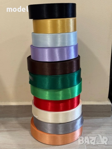 Сатенена лента-двойно сатенирана, снимка 9 - Други - 12553460