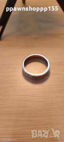 Масивен сребърен пръстен / Халка в стил Bvlgari - Проба 925 (7.17 г), снимка 4 - Пръстени - 55751809