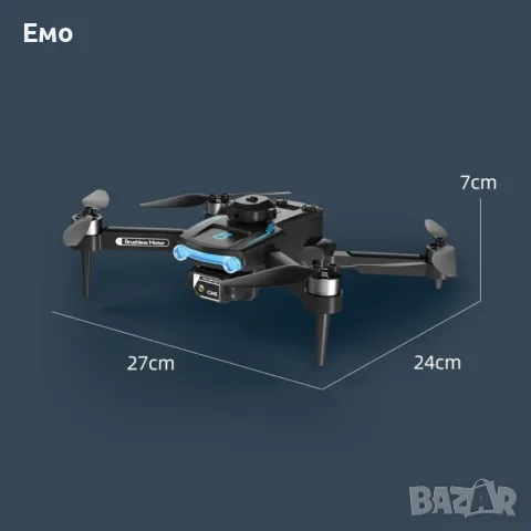 Сгъваем дрон с 8k HD Двойна камера 360 ° на заснемане "Дрон S169 с 4К , снимка 17 - Дронове и аксесоари - 47709703