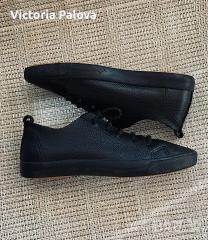 Дамски / Детски черни кожени кецове Cucu Fashion (Barefoot) - Размер 35, снимка 13 - Кецове - 56058144