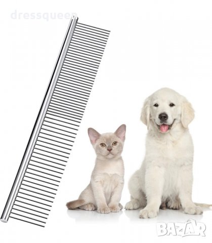 2985 Метален гребен за разресване на кучета и котки, снимка 2 - Други стоки за животни - 34258029