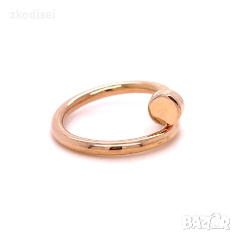 Златен дамски пръстен 5,80гр. 14кр. проба:585 размер:57 модел:32200-5, снимка 3 - Пръстени - 50725145