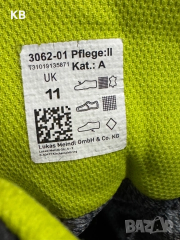 Meindl 3062-01 SX 1.1 laced boots mid GTX black/lemon., снимка 4 - Мъжки боти - 52815354