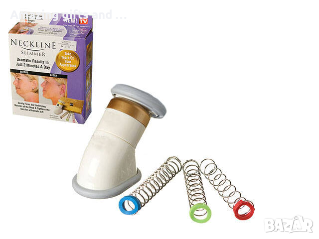 Масажор против двойна брадичка и гуша Neckline Slimmer, снимка 9 - Масажори - 44826306