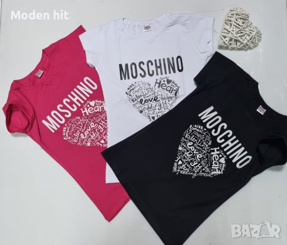 Moschino дамска тениска реплика