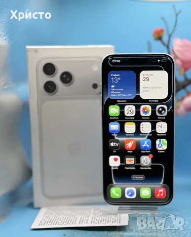ГАРАНЦИОНЕН!!! Apple iPhone 17 Pro Max, 256GB, 5G, Silver, снимка 6 - Apple iPhone - 56288933