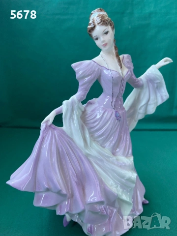 Порцеланова статуетка ,,Coalport”, снимка 9 - Статуетки - 53814785