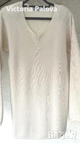 Блуза PRIMA PARTE ORIGINAL STYLE светъл беж, снимка 2 - Блузи с дълъг ръкав и пуловери - 48388806