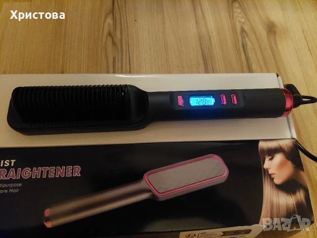  Гребен за Изправяне на Коса, снимка 5 - Преси за коса - 49151432