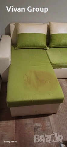 Ъглов диван 260/160, снимка 5 - Дивани и мека мебел - 53194671