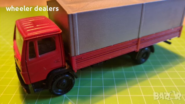 Метална количка NZG MERCEDES-BENZ 709-1114 1:50 - Червен