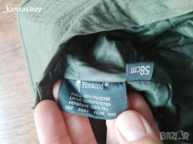 pinewood kodiak reversible hat - мъжка ловна шапка КАТО НОВА 58см., снимка 9 - Шапки - 52887161