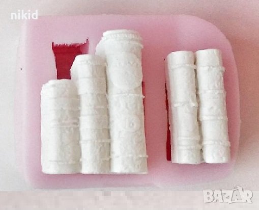 Книга Книги прави силиконов молд форма фондан гипс завършване училище , снимка 2 - Форми - 40512949