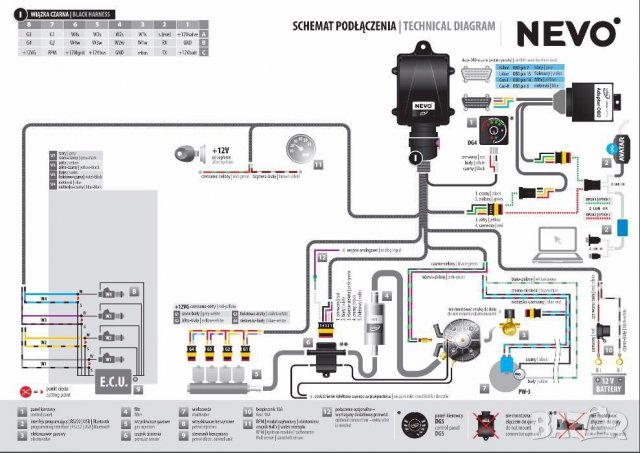 Нов! ГАЗОВ ИНЖЕКЦИОН KME NEVO Пълен Комплект 4цил. gazov injekcion 4, снимка 8 - Части - 35950445