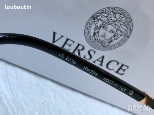 Versace VE2236 мъжки слънчеви очила авиатор унисекс дамски, снимка 14 - Слънчеви и диоптрични очила - 41939999