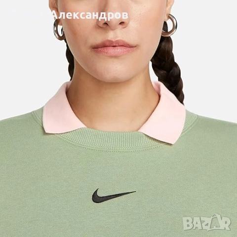 Чисто ново спортно горнище суитшърт Nike за момиче с размер XS, снимка 3 - Суичъри - 52355180